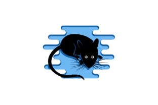 Animal Mouse Rat Illustration: Quirky Vector Charm