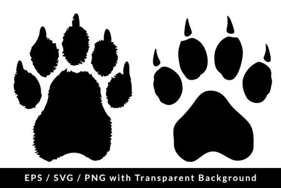 Animal Paw Print SVG EPS PNG: A Designer’s Asset