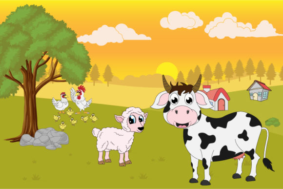 Cute Animal Farm: A Playful Display Font for Whimsical Branding
