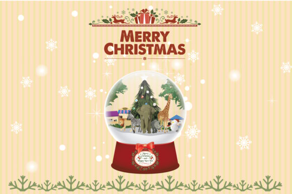 Snow Globe Christmas Animal: Whimsical Holiday Charm