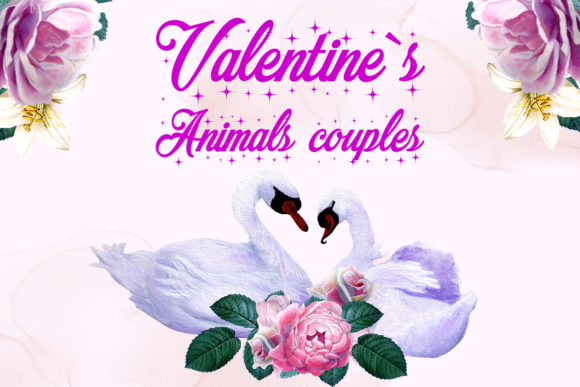 Valentines Animal Couple Clipart: Adorable Designs for Your Projects