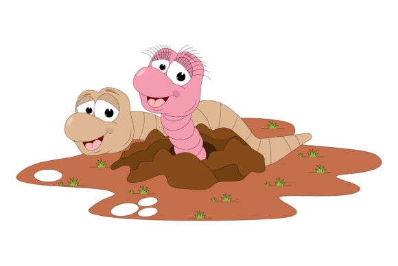 Why Cute Earthworm Animal Cartoon Is More Than Just a Playful Font